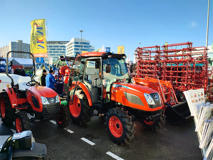 тракторы KIOTI на выставке ЮГАГРО-2021 в Краснодаре